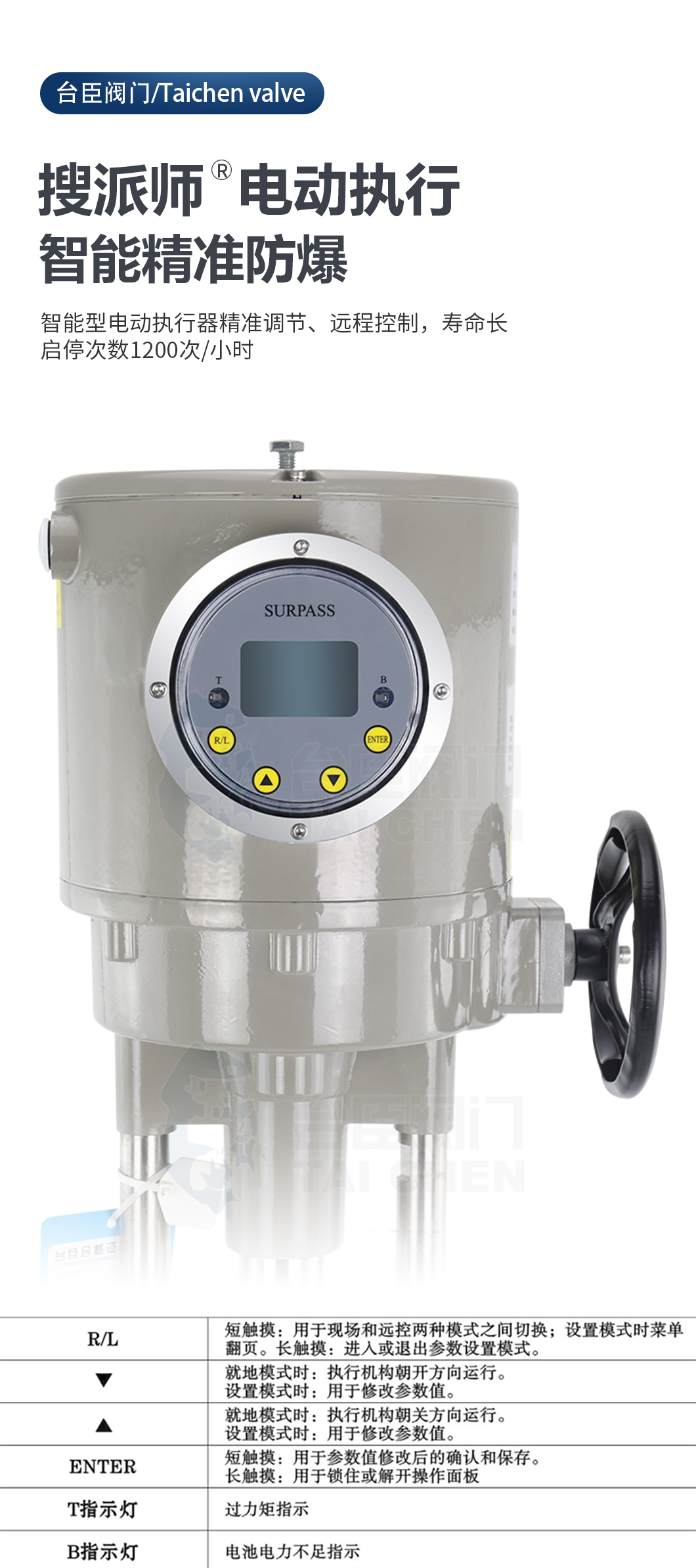 搜派師智能型電動執(zhí)行器 搜派師智能型電動執(zhí)行器